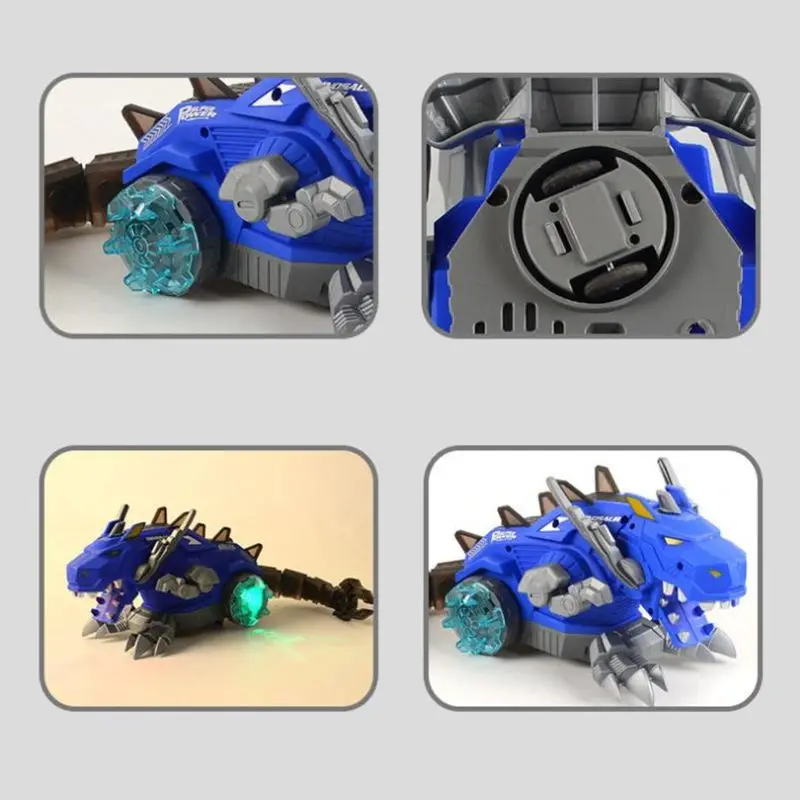 New Dinosaur Spray Toy Car With Light Music Boys Toy Kids Gift Play Vehicles 5