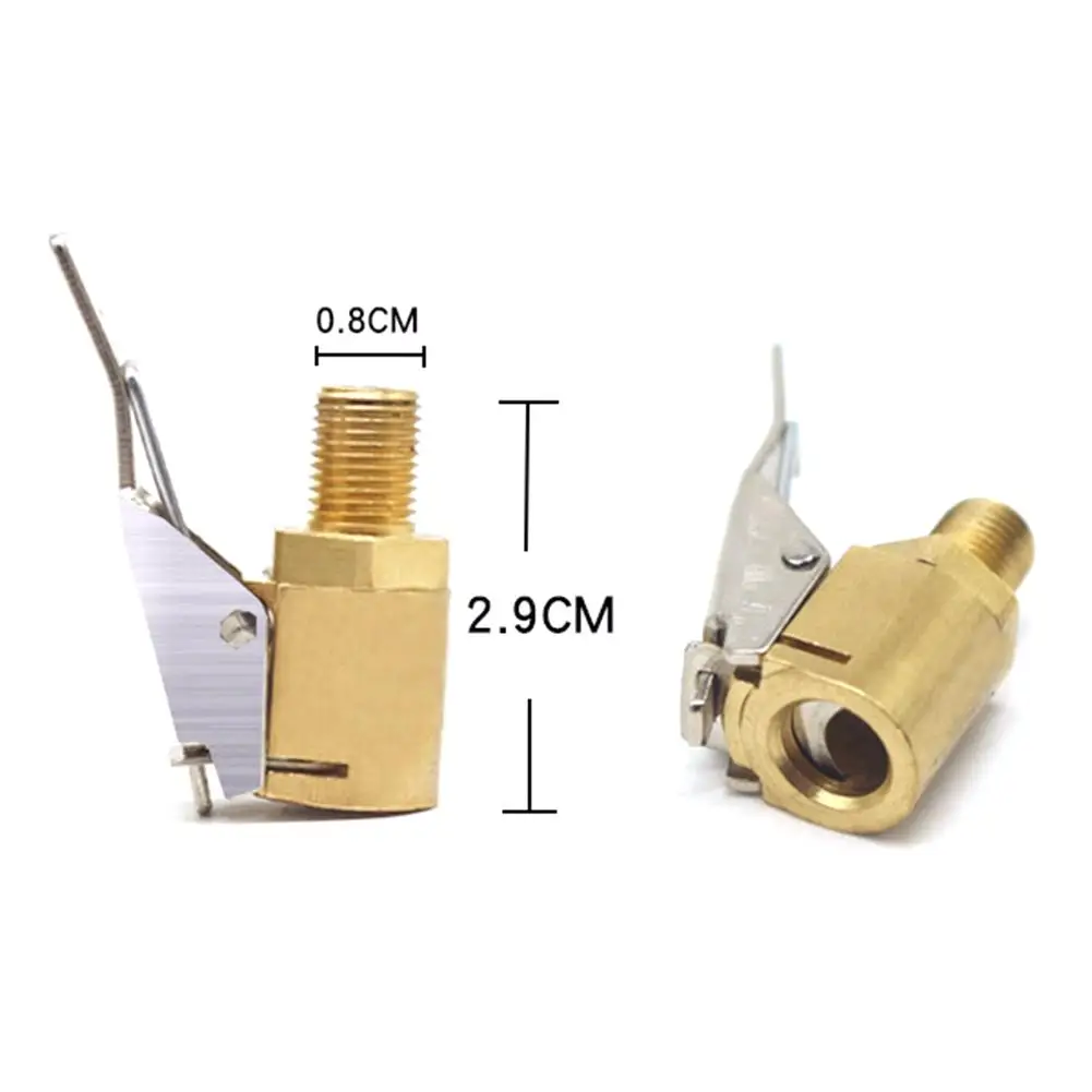 

Car Inflator Pump Thread Nozzle Quick Adapter Car Pump Accessories Fast Conversion Head Clip Type Nozzle Car Accessories