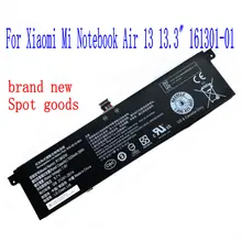 

7.6V Brand new 5320mAh/39Wh R13B02W battery For Xiaomi Mi Notebook Air 13 13.3" 161301-01 Laptop