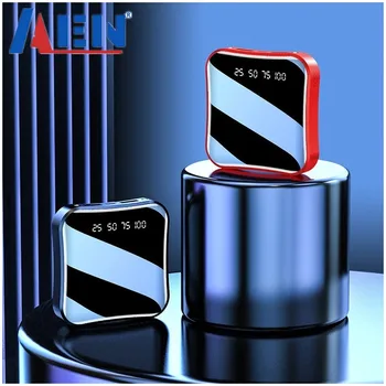 電源銀行30000mahタイプcマイクロusb大容量ledディスプレイポータブル外部バッテリー充電器iphone6 7 8 × 華為5グラム