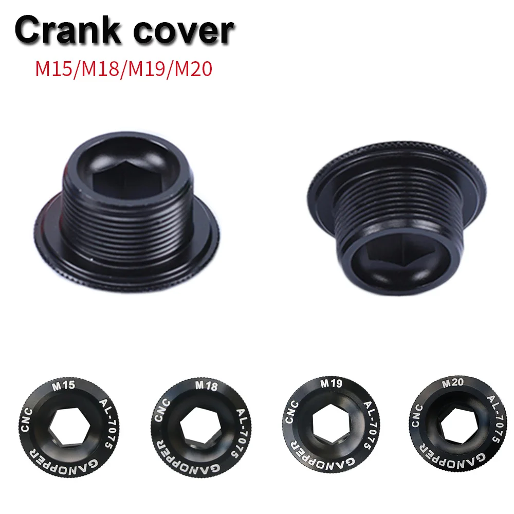 Vis De Fixation Pour Manivelle De Vélo – Couvercle Alu M15/M18/M19/M20 (route & VTT)