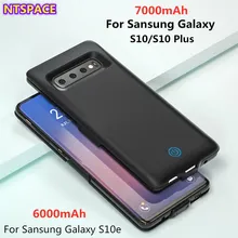 6000/7000 мАч Расширенный чехол для аккумулятора телефона для samsung Galaxy S10 Plus чехол для зарядного устройства для samsung S10/S10e внешний аккумулятор