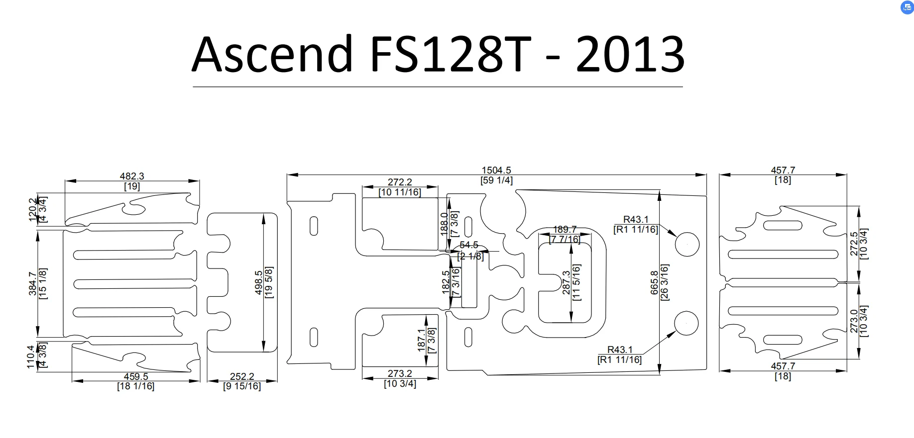 2013 Ascend FS128T Каяк Лодка EVA настил КОВРИКИ НАБОР 1/4"