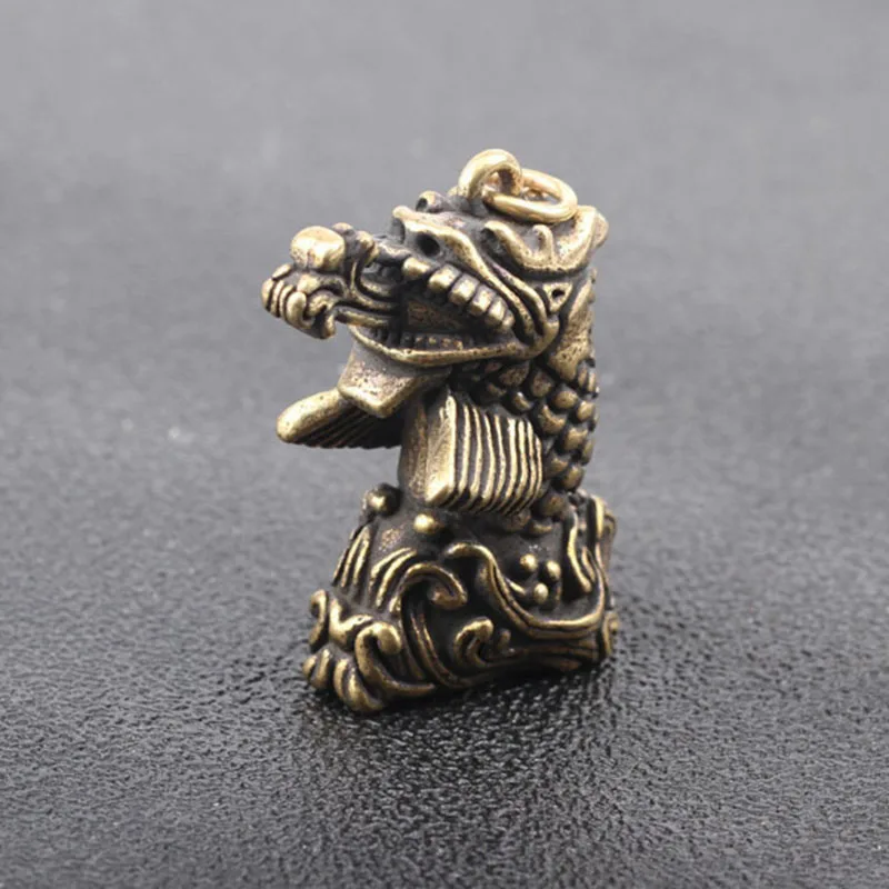 dragon fish ornament brass (7)