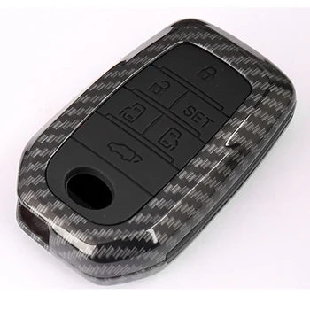 

6 Buttons ABS Car Key Cover For Toyota Alphard Vellfire 30 Series Previa Tarago Remote Fob Case Shell Sleeve 2017 2018 2019