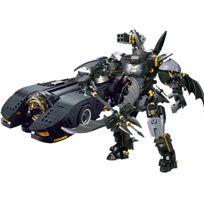 

Decool 7144 Lepining Technic The Ultimate Batmobile Car Set Bulding Blocks MOC-15506 DC Super Heroes Bricks Toys