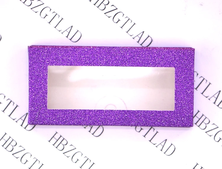 no tray purple 10 компл./лот упаковочная коробка для ресниц пустой ресницы посылка многоцветный бумажная коробка белый фарфоровый поднос с фокусным расстоянием 25 мм ресницы DIY светодиодной вспышкой упаковочная коробка - Цвет: no tray purple