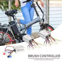24V 36V 48V 250W 350W 500W DC Electric Bike Motor Brushed Controller Box for Electric Bicycle Scooter E-bike Accessory