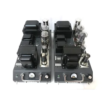 

Classic amplifier, KT66 6L6 single channel split type B manual scaffold tube power amplifier amplifier, output noise: 4mv ± 0.5m