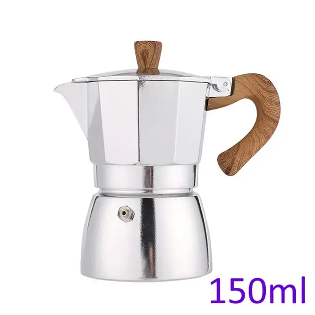 150/300ml Moka Espresso Cafeteira 