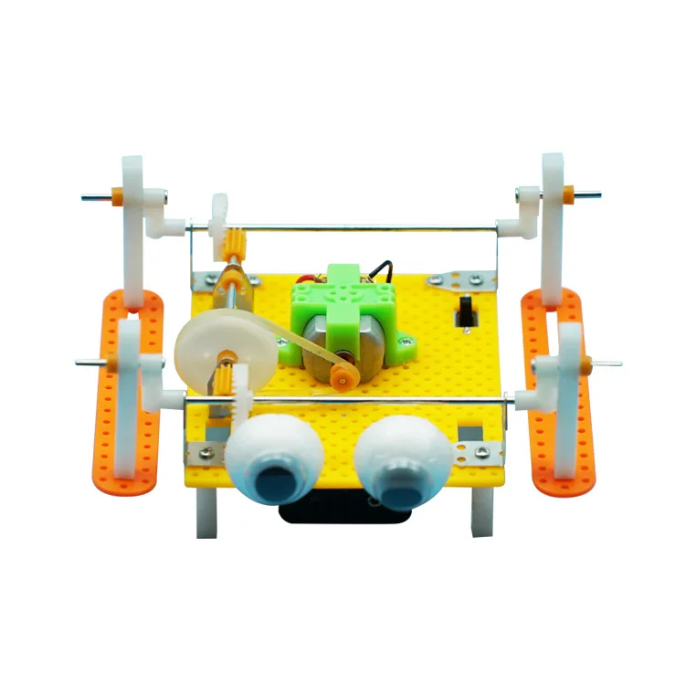 

DIY Biped Walking Robot Science Experiment Small Production Material Children'S Educational Toy Handmade Small Invention