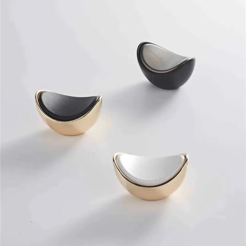 KK&ampFING New Design Nordic Light Luxury Gold Cabinet Door Handles Simple Shoe Wardrobe Wine Drawer Knobs | Обустройство дома