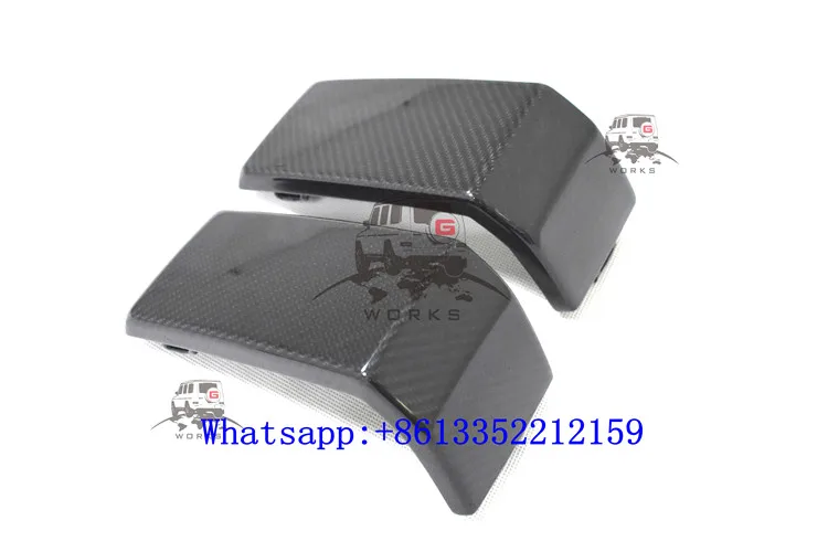 G class w464 G63 G500 eurocar style front bumper rear bumper cover for G wagon w463A G500 G63 dry carbon fiber bumper cover (8)