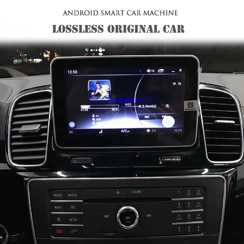 Liandlee автомобильный мультимидийный навигатор Аудио Радио для Mercedes Benz MB GLS Class X166 GLS63 AMG~ CarPlay TPMS навигация NAVI