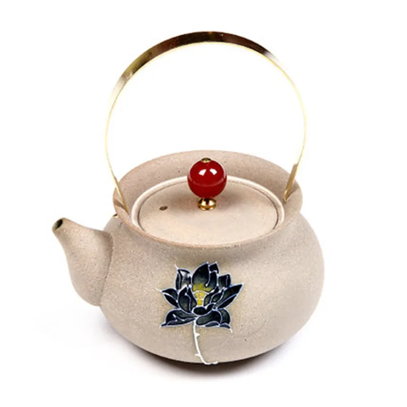 

Yixing Tiliang Tea Pot Pure Handmade Old Rock Mud Household Kung Fu Teaware Purple Sand Pot Teapot