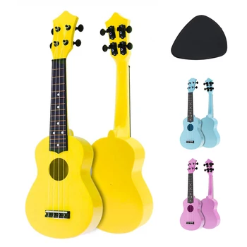 

21 Inch Acoustic Ukulele Uke 4 Strings Hawaii Guitar Guitar Instrument for Kids and Music Beginner