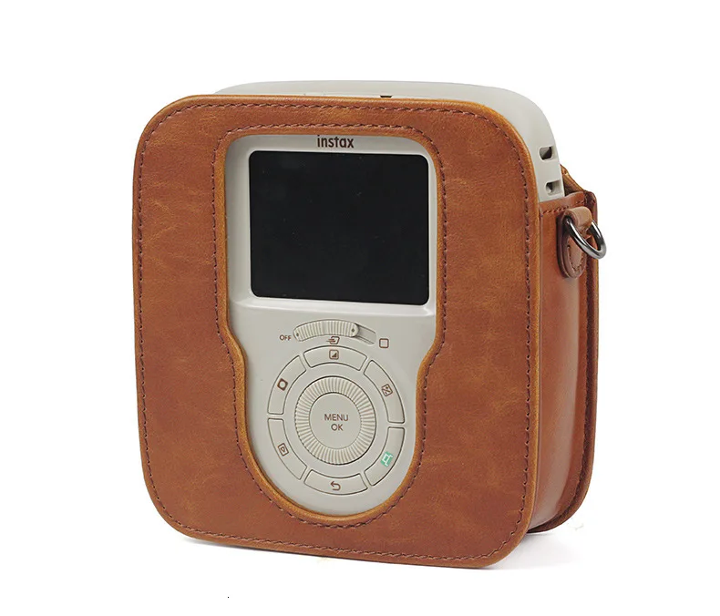 Чехол для камеры FUJIFILM Instax SQUARE SQ20 SQ10, чехол из искусственной кожи, Винтажный чехол на плечо