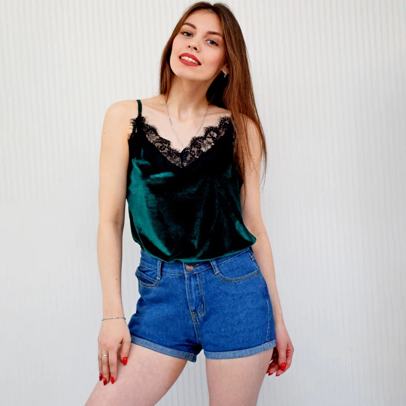 GOPLUS High Waist Denim Shorts 2020 Spring Summer Female Vintage Solid Jeans Shorts for Women Ladies Plus Size Shorts C2296
