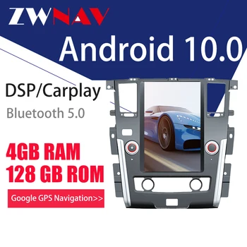 

ZWNAV Android 10 DSP PX6 CARPLAY 13.6 inch Tesla Style Car GPS Navigation For NISSAN PATROL 2010-2019 Stereo