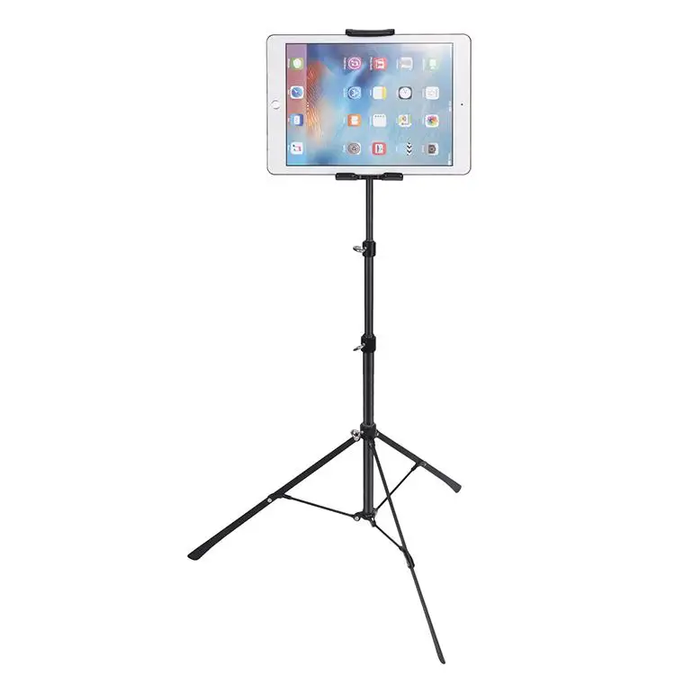 Напольный стенд Поддержка 4-12 дюймов cellephone Ipad Tablet Live стойка вещания
