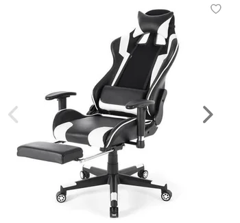 

Adjustable Backrest Gaming Chair With Lifting Armrest Headrest Lumbar Footrest Games Competitive Seat Office Chair HWC