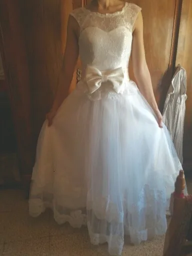 Vestido De Daminha/коллекция года, кружевное платье цвета слоновой кости с цветочным узором для девочек на свадьбу, платья для первого причастия для девочек, пышное платье со шнуровкой на спине