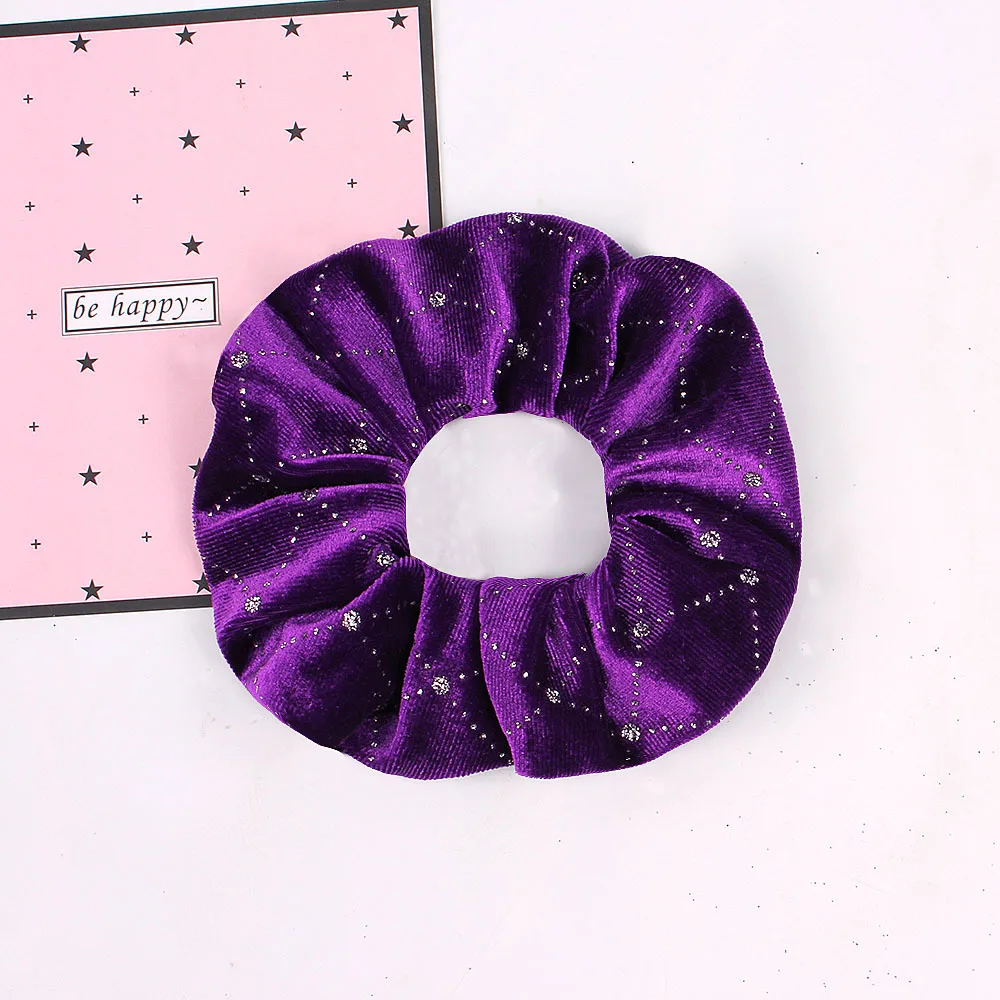 20 diameter 12cm Бархатные жемчужные резинки для волос для женщин, эластичные резиновые ленты аксессуары для волос, резинки для женщин и девушек, резинки для волос, кольцо для волос, веревка, держатель для конского хвоста - Цвет: 20 diameter 12cm