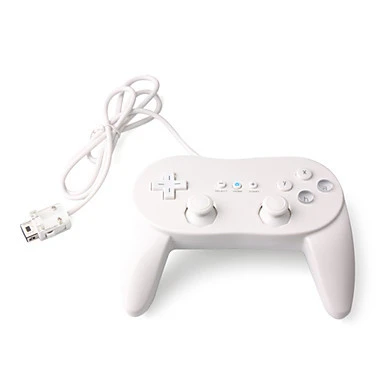 For Nintendo Wii Second-generation Gamepad Classic Wired Gaming Remote Pro Gamepad Shock Joypad Joystick