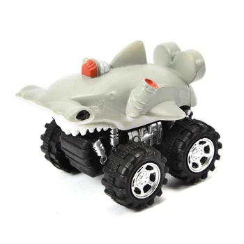 

Children's Toy Kids Cute Ocean Animal Model Pull Back Car Truck Hobby Funny Gift Educational Toys 2020