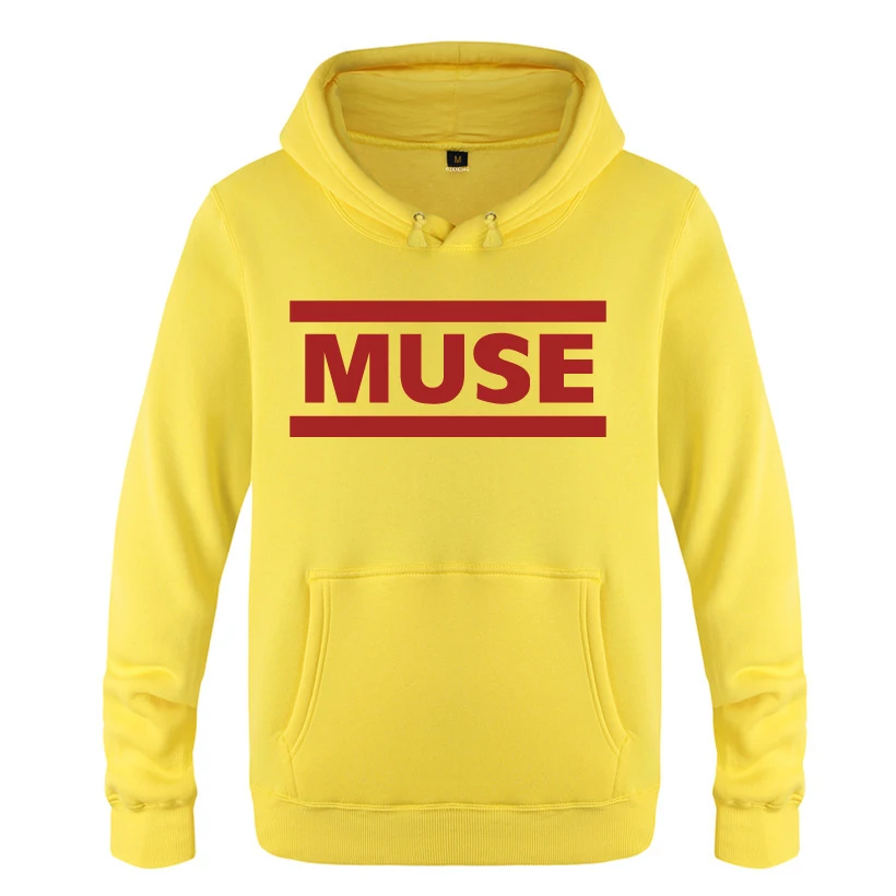 HUAY HOT Muse Rock Band толстовки мужские мужские с капюшоном флисовый пуловер толстовки - Цвет: HUAY HOT