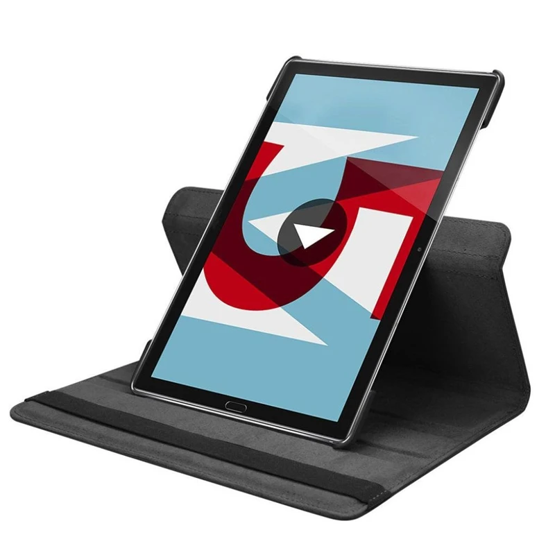 360 градусов вращающийся Несколько ракурсов экран защитный флип Folio Stand умный чехол для huawei MediaPad M5 10,8 дюймов планшет
