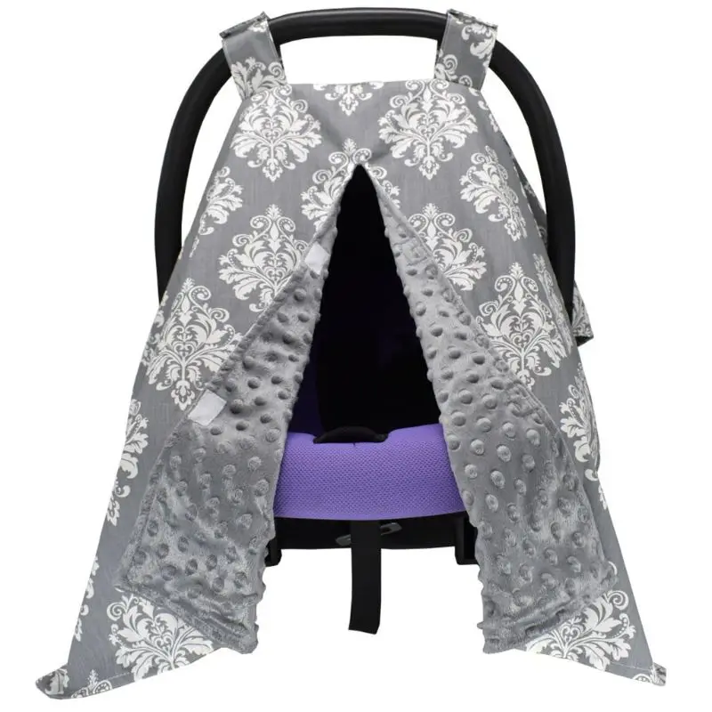  Baby Infant Car Seat Canopy Nursing Scarf Carseat Cover Kid Boy Girl Shower Gift D7YD