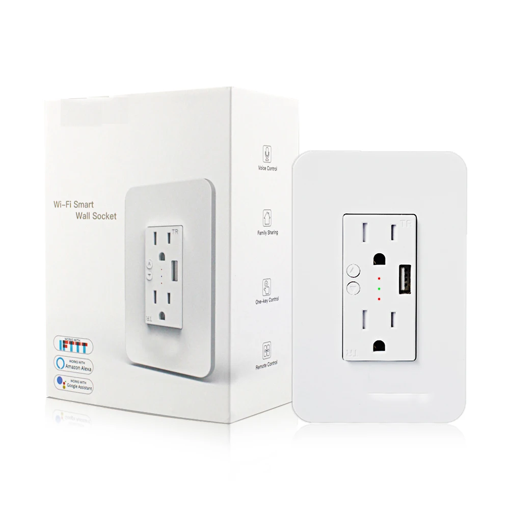 alexa wall socket