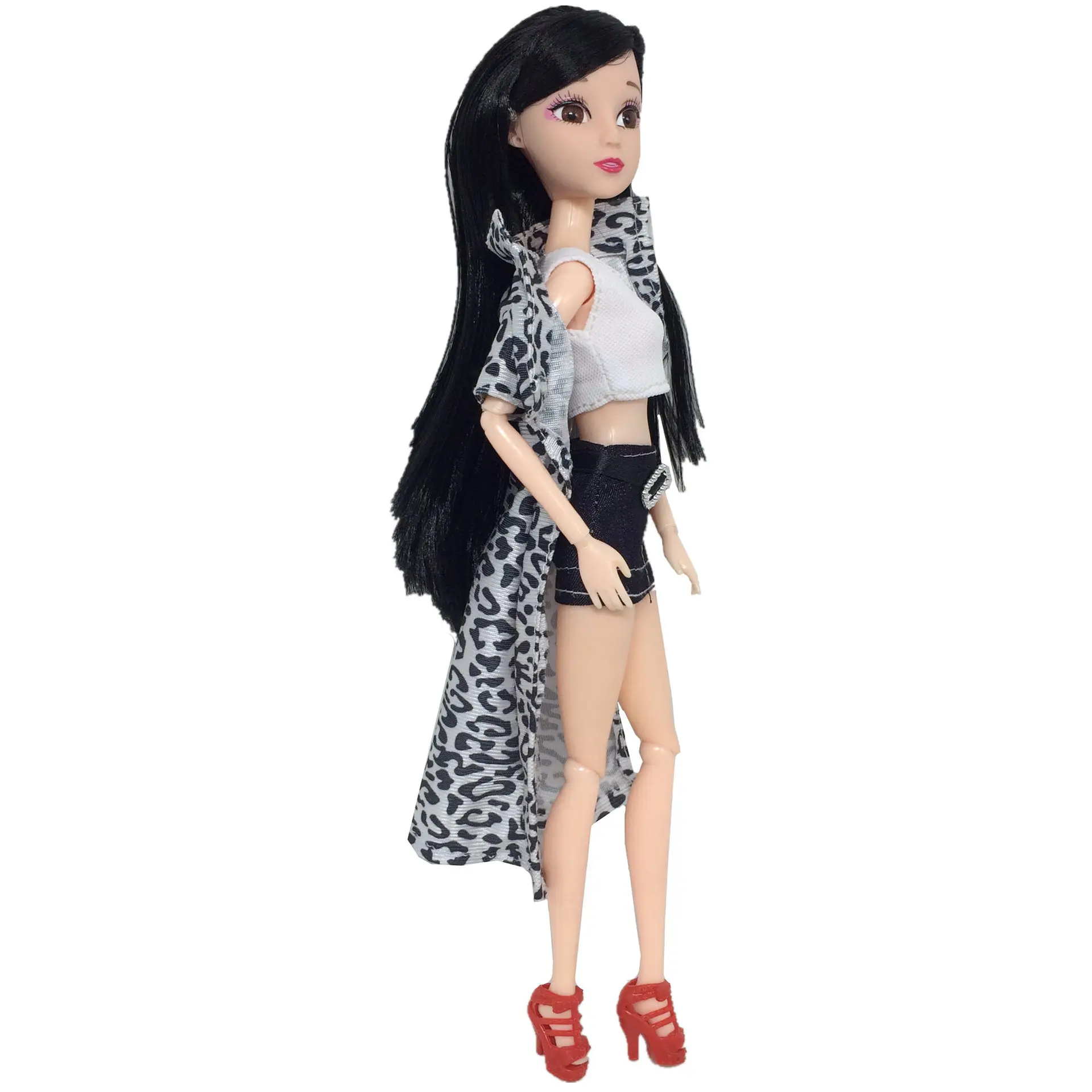 30 см BJD Кукла тело новые куклы одежда 12 суставов подвижный 3D реальный глаз