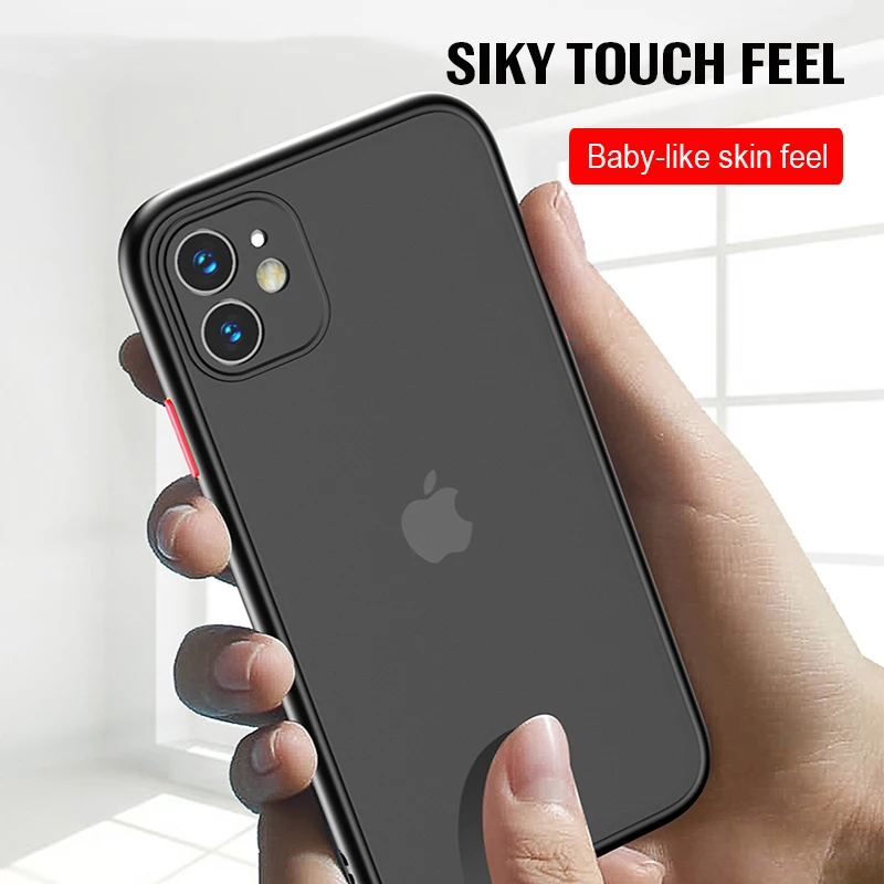 Для Apple IPhone 11 Pro Max чехол силиконовый для задней панели Чехол прозрачный iPhone