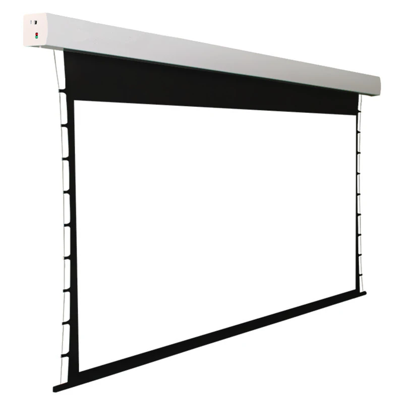 Amvision 170インチ16 9 Powmaxタブテンション電動プロジェクタースクリーンホームシアター ビジネス用 Projection Screens Aliexpress