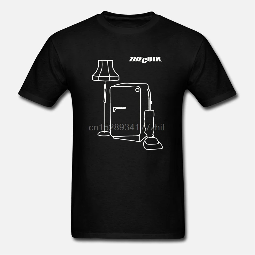The Cure T Shirt Men Three T-shirt Homme Streetwear Imaginary Boys Robert Smith Early Years Tops Tee Tshirt Summer Cotton | Мужская