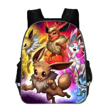 

Anime Pokemon Backpack Boys Girls School Bags Children Pikachu kindergarten Backpack For Kids Gift Backpacks Schoolbags Mochilas