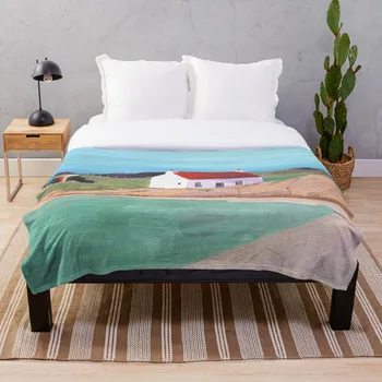 

Hebridean Bay 2 Blanket Wool Flannel Plush Blanket Bedspread For office Sherpa Blanket Couch Quilt Cover Travel