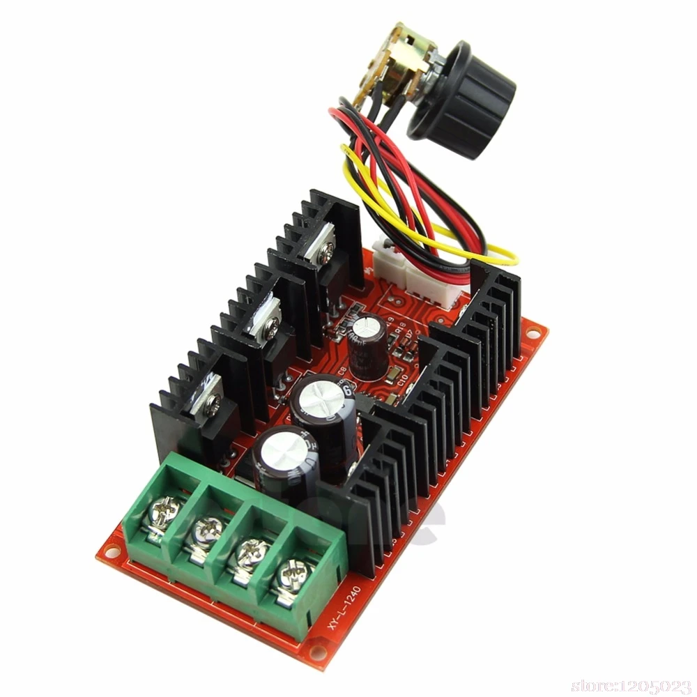 12V 24V 48V MAX 10-50V 40A moteur a courant непрерывный регулятор напряжения PWM# RW1209