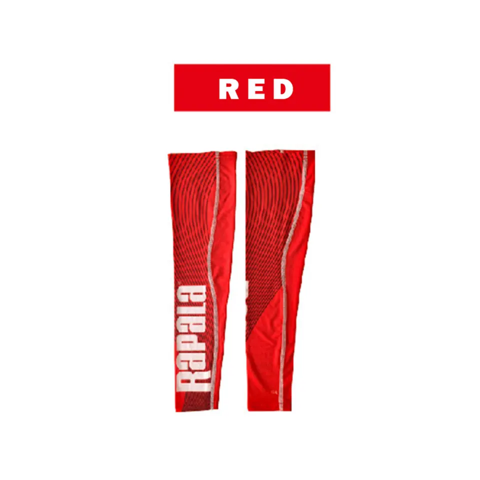 Рыболовная рубашка Rapala черного/красного цвета; одежда для рыбалки; быстросохнущая одежда для рыбалки с защитой от ультрафиолета - Цвет: Slevee Red