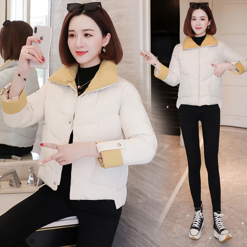 Осенне-зимняя женская куртка, модное пальто, большие размеры 5XL, Свободная Женская зимняя куртка, Женская парка, Теплые повседневные короткие парки