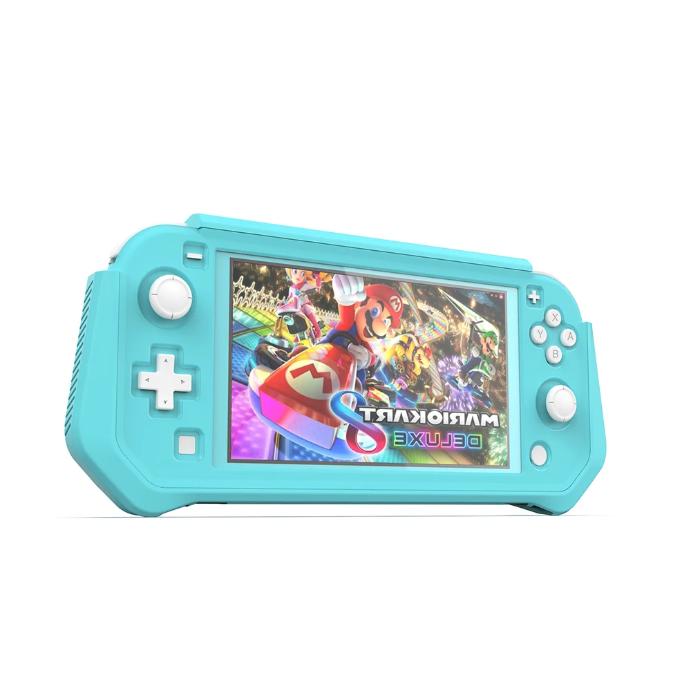 Novo para Nintend Guardas para Nintendo Switch Lite Corpo Inteiro Ergonômico Antiderrapante Escudo Case Capa Mini Console Rosa 2022 - Image 3