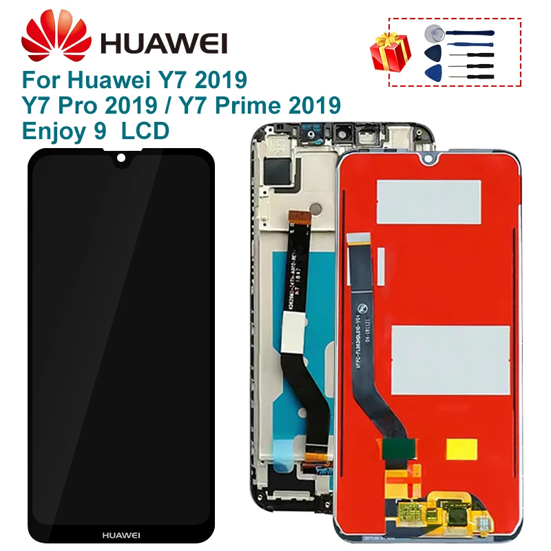 ЖК дисплей 6 26 дюйма для Huawei Y7 2019 pro Enjoy 9 сенсорный экран с дигитайзером в сборе prime
