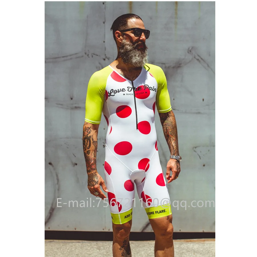 Love the pain pro team, мужская летняя велосипедная майка, ciclismo, костюм для триатлона, высокое качество, ткань с карманами - Цвет: Серый