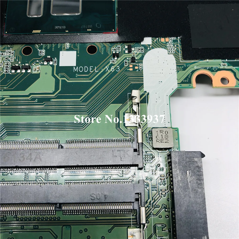 Most effective  DA0X63MB6H1 SR2EU I3-6100U mainboard For HP Probook 450 G3 450-G3 Laptop Motherboard