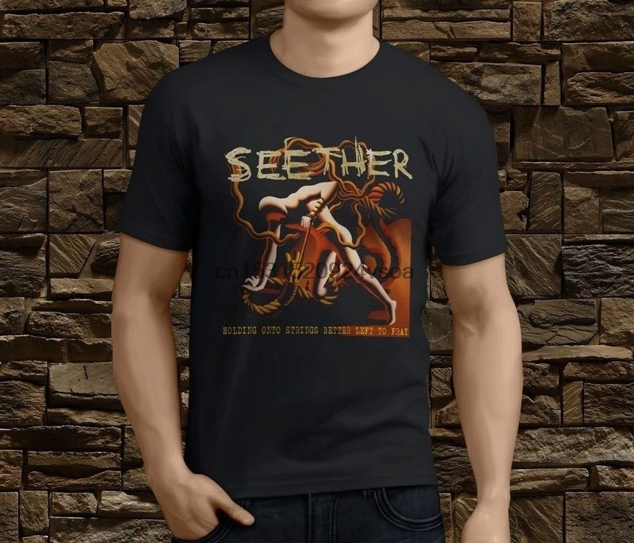 Мужская модная хлопковая Футболка SEETHER Rock Band Legend |
