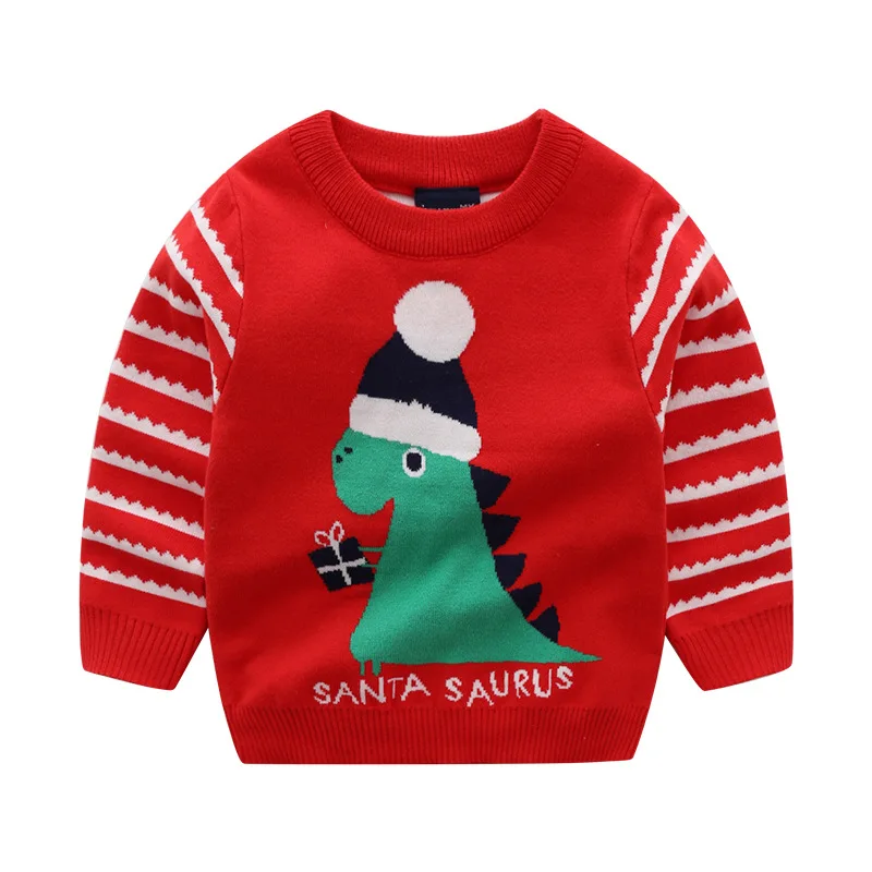 

Boys Girls Baby Kids Casual Autum Winter Christmas Long sleeve Sweaters Soft Warm Children's Sweater Coats
