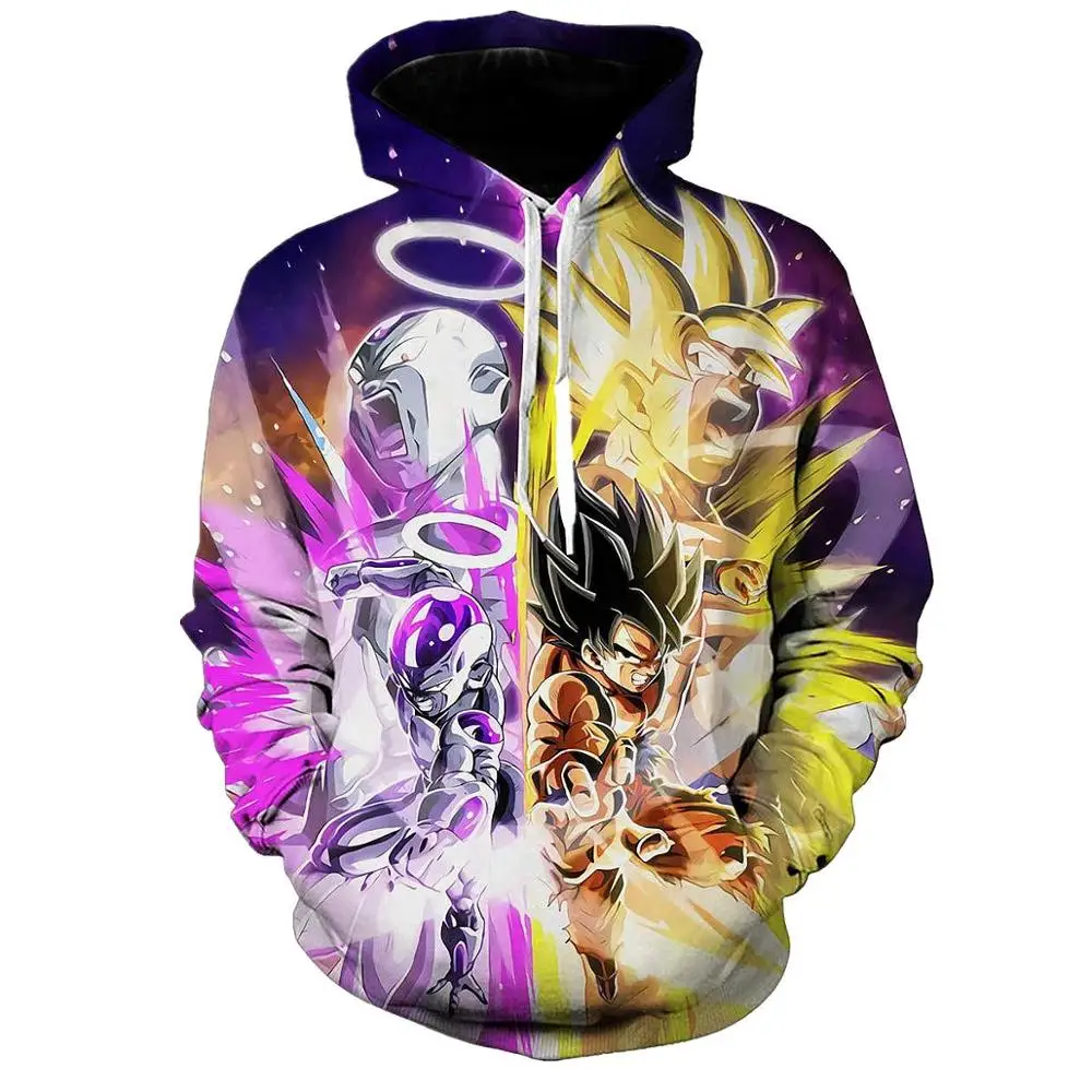 Aliexpress primavera sudadera de Dragon Ball freezer estampado de Goku Sudadera con capucha HOB AA03|Sudaderas con capucha - AliExpress