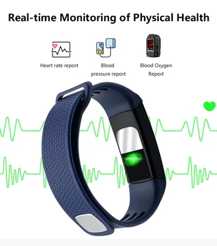

B6 Smart Bracelet Waterproof Heart Rate Monitor Men Women Smart Band Alarm Clock Sports Watch SmartWatch For Android IOS Phone